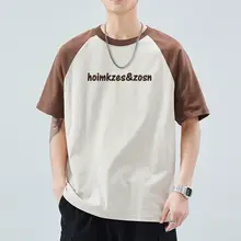 クルーネック半袖Tシャツ【極上の柔らかさ・メンズ・ルーズフィット・プリントデザイン】