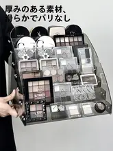 アクリル製 コスメ収納ボックス【化粧台用・アイシャドウ・香水・リップディスプレイ】