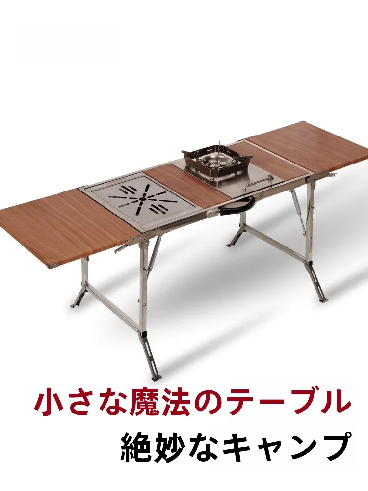 パークサイド アウトドアキッチンテーブル：住宅用キャンプテーブルの実用性と設置ガイド