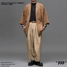 コーヒーカラーの中性ベルト【真牛革・合金バックル・ヴィンテージデザイン】