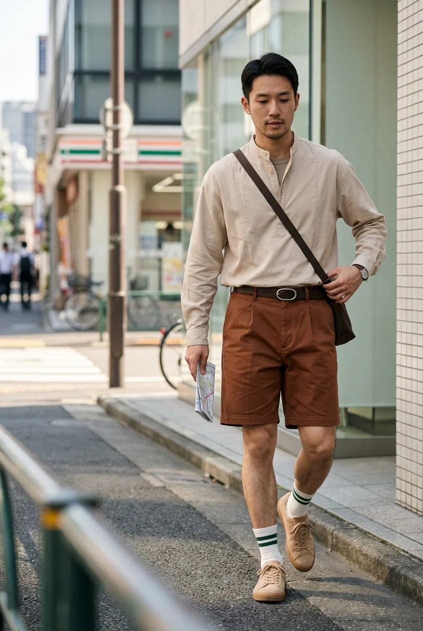 メンズ コーデの基本ルールと2026年トレンド｜カーキ・グレーの色合わせ徹底解説