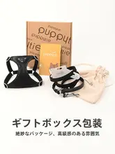 ペット用 ハーネスリード【調整可能・小型犬用・可愛いテディベアデザイン】