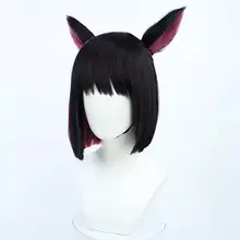 コスプレ用ウィッグ 杏山千纱風【耳付き・青色】