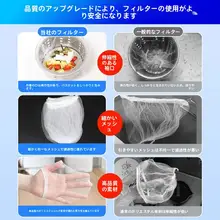 使い捨てのキッチンシンク用フィルター【排水口のゴミを防ぐ・効果的な防塞機能】