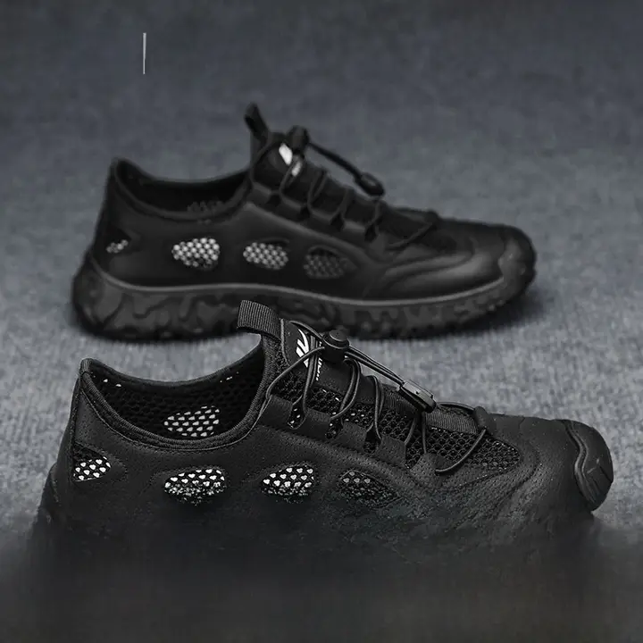 通気性のあるメンズスニーカー【夏用・メッシュ・軽量・カジュアルタイプ】