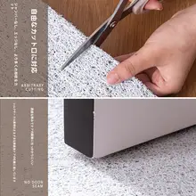 シルクパイル製玄関マット【屋外用・家庭用・滑り止め加工】