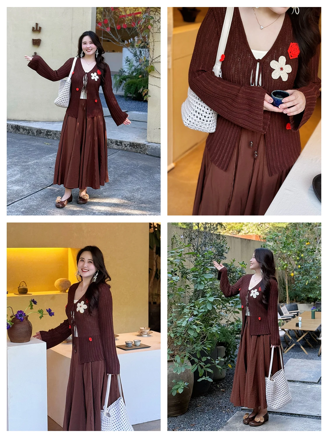 立体感のあるデザインのフレアスカート【ラインデザイン・春夏用】（セットアップ対応）とは？