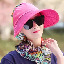 レディースゴルフハット【大きなつば・UVカット・通気性・夏用】