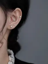 アクアライトデザインの天然淡水akoyaパールイヤリング【ミニ・ピアス・耳を優しく養う】