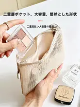 旅行用収納ポーチ【ポータブル・小型・メッシュデザイン・多用途】