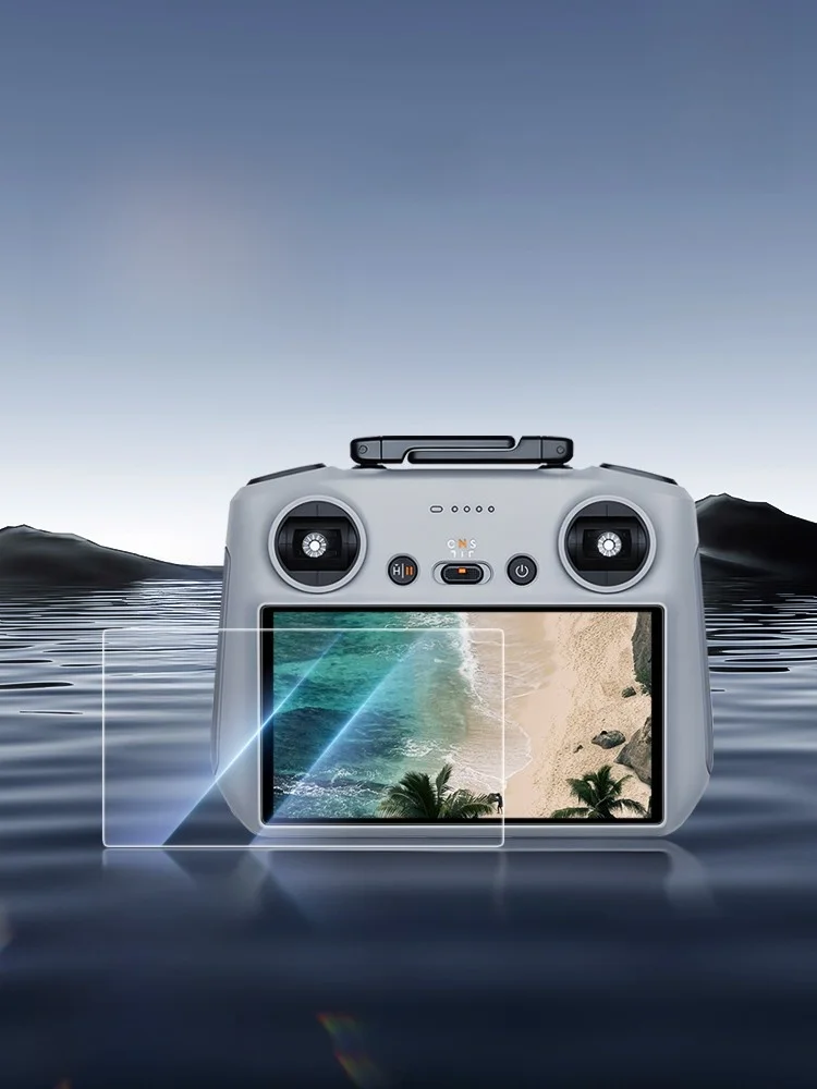 BLUEO DJI RCプロ用 強化ガラススクリーンフィルムの抗指紋性能と全画面保護機能