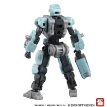 プラモデル 組み立て式ロボット【工業九式・傀甲小隊・現貨】