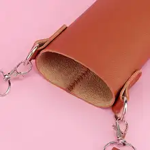 レザー製 コップ用カバー【斜め掛け・耐熱・保温・茶碗用】
