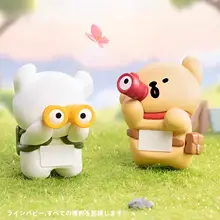 ブラインドボックス ミニフィギュア マルチーズ 寝そべり かわいい 卓上インテリア 車載用 プレゼント