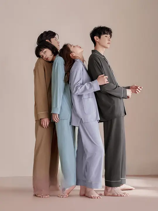 静韵 メンズ・レディース用 防ダニ抗菌パジャマ【春秋用・超柔らか・夏用薄手】