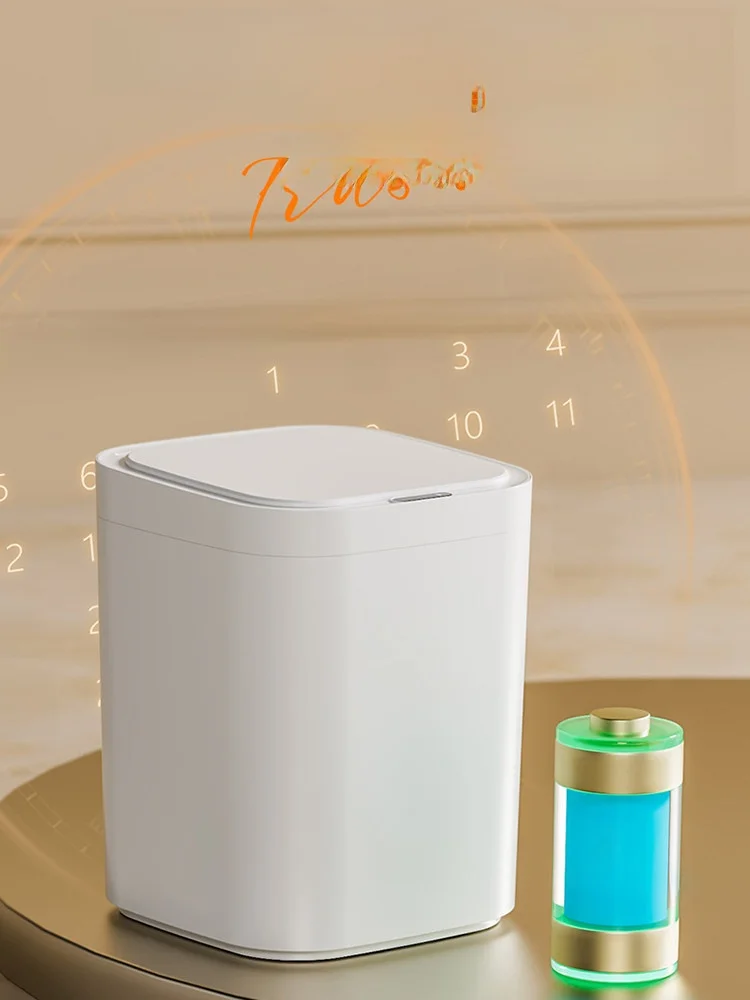 自動開閉機能付きスマートセンサーゴミ箱：蓋付き45リットルモデルの実用性と設置ガイド