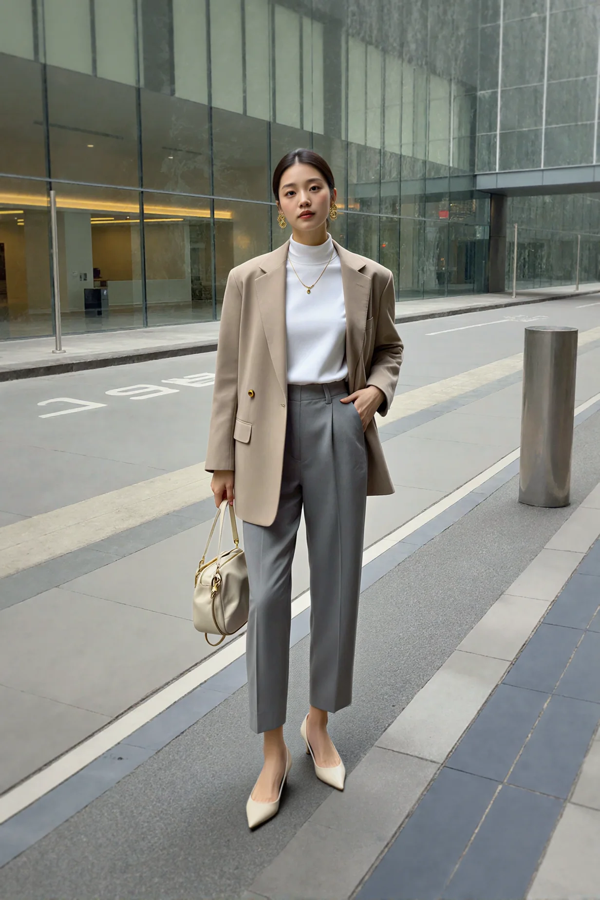 大人 可愛いの本質とは？黒白ストライプTシャツが伝えるバランスの美学