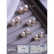 天然淡水真珠のイヤリング【穴あけ不要・上品なデザイン】