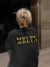 アメリカンビンテージデザインのブラックコットン半袖Tシャツ【フィット・夏用・オーバーサイズ】