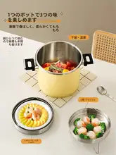 家庭用 防爆小型圧力鍋【スチーマー・煮込み用・鍋】
