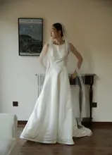 豪華なビーズ付きロングヴェール【結婚式・フォトシューティング用】