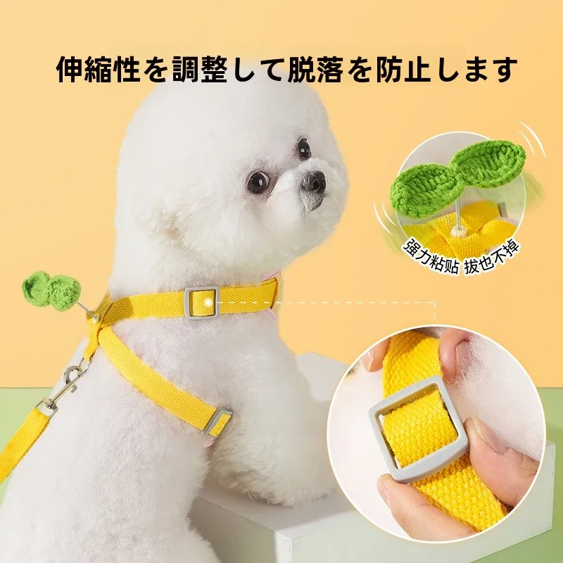 hipidog ハーネス型犬用リード：小型犬向けの散歩サポートに最適な設計