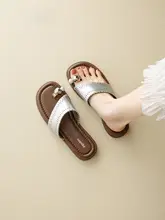 女性用サンダル【夏用・デザイン性抜群・フラット・履きやすい】（セットアップ対応）
