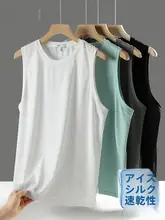 極上の柔らかさの無袖Tシャツ【夏用・速乾・バスケットボール・ランニング用】