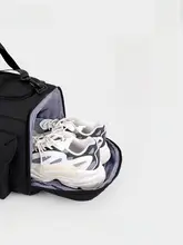 大容量の旅行用トートバッグ【男女兼用・湿気分離・軽量・短距離旅行用】