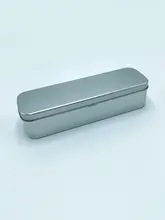 シンプルなマグネット缶製文房具ケース【DIYペンケース・アートデザイン・メタル素材】