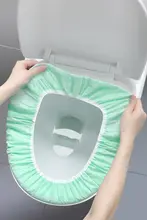 Badigo 使い捨てトイレマット【全カバー・独立包装・旅行・ホテル・医療用】