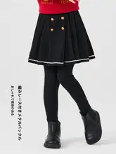 女児用 秋冬用スカート風レギンス【裏起毛・保温・大人用】（セットアップ対応）