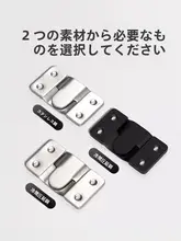 強力耐荷重のステンレス製フレームフック【ウェディング写真・装飾画・ミラー用掛け具】