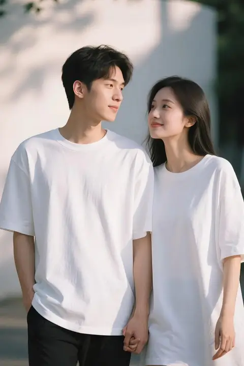 夏用のコットンTシャツ【極上の柔らかさ・ユニセックス・吸汗・ゆったりフィット・短袖】