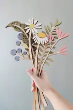 CoolerColour 木製フラワーアロマディフューザー【フェイクフラワーアートオブジェ・ギフト用】