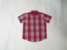 アメリカンビンテージスタイル チェック柄半袖シャツ【ボードスポーツ用・ゆったりフィット】