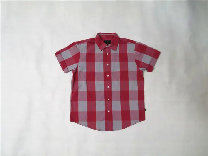 アメリカンビンテージスタイル チェック柄半袖シャツ【ボードスポーツ用・ゆったりフィット】