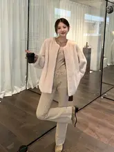 ラウブル美術館 インポートミンクコート【ラウンドネック・冬用・女性用】