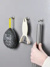 磁石式フック冷蔵庫サイド無痕収納ラック【穴あけ不要・キッチン用・壁掛けタイプ】