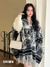 ZHIWU インクマントスタイル ラップ 拡大して厚くしました