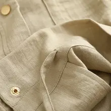 柔らかで肌に優しい短丈ジャケット【秋用・襟付き・ウエストシェイプデザイン】