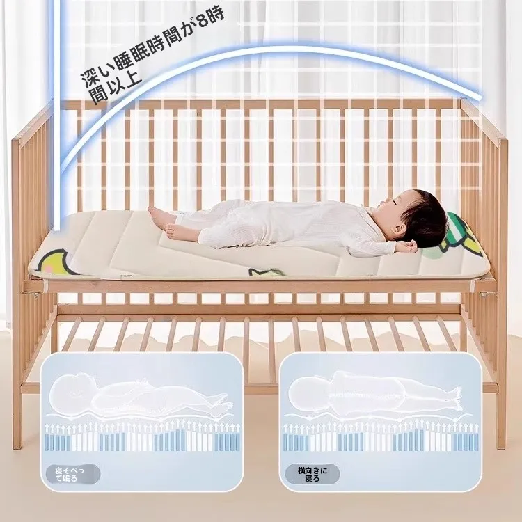 乳ゴム製子供用ベッドマット：背中を優しく支える設計と抗菌防ダニ機能の実態
