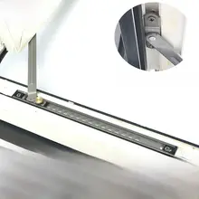 アルミ合金製 スライド式窓用風支え【風圧防止・内倒し機能】