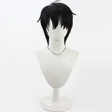 コスプレ用ブラックショートウィッグ【日常使い・男主モデル】