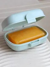 かわいい防水ソープボックス【持ち運びに便利・蓋付き・大サイズ】