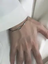 ブレスレット レディース アシンメトリー シンプル クール トレンド ユニークデザイン アクセサリー インスタ映え 「CANHUI」