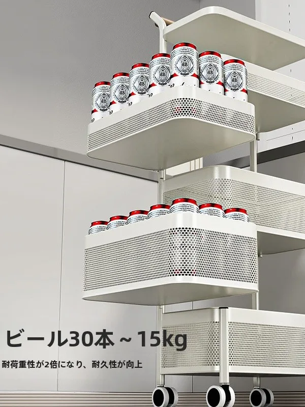 キッチンをスッキリにするには、回転式収納ラックが一番？
