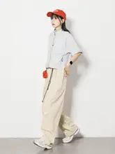 男女兼用 アウトドア風ストレート速乾パンツ【多ポケット・撥水加工・軽量】