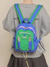 リュック 登山 軽量 撥水加工 カラフル カラーブロック アウトドア トレッキング カジュアル 甘辛MIX