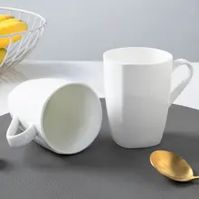 景徳鎮 白色骨瓷 無蓋マグカップ【オフィス・家庭用・陶器製・ミルク用】